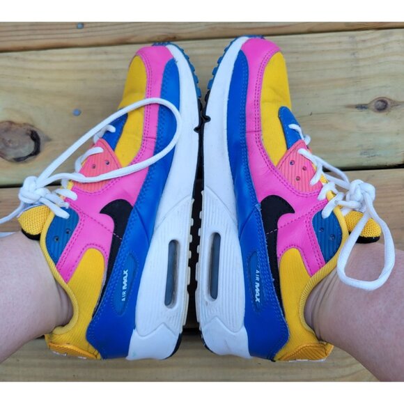 Nike Air Max 90 LTR University Sneakers 5 Youth WOMEN'S WOMAN'S 6.5 - Picture 8 of 12